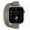 Apple Watch Series 11 Hermes 42 mm Attelage Double Tour Etoupe