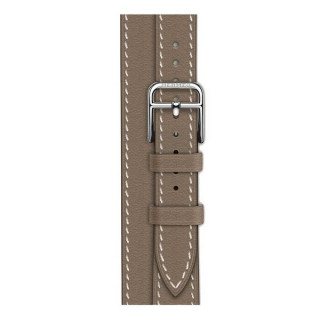 Apple Watch Series 11 Hermes 42 mm Attelage Double Tour Etoupe