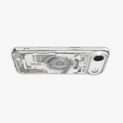 Чехол Spigen Ultra Hybrid (MagFit) для iPhone Air Zero One Natural Titanium (ACS10057)