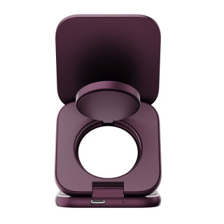 Беспроводное зарядное устройство Magssory Fold Ultra 3 в 1 Qi2.2 (WCH083bur) Burgundy