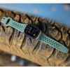 Ремешок каучуковый UAG Monarch для Apple Watch 49/46/45/44 мм зеленый/титановый (Olive/Titanium) (194158117236)