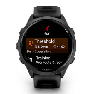 Умные часы Garmin Forerunner 570 47 мм сланцево-серый алюминий с черным ремешком (010-02971-00)
