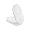 Беспроводное зарядное устройство Belkin 2-in-1 Magnetic Foldable Wireless Charger с Qi2 15W (WIZ028vfWH) White