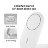 Беспроводное зарядное устройство Belkin 2-in-1 Magnetic Foldable Wireless Charger с Qi2 15W (WIZ028vfWH) White