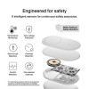 Беспроводное зарядное устройство Belkin 2-in-1 Magnetic Foldable Wireless Charger с Qi2 15W (WIZ028vfWH) White