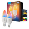 Набор умных ламп Govee RGBWW Smart LED Bulb 2 шт. (B600CCC1/B600CC02)