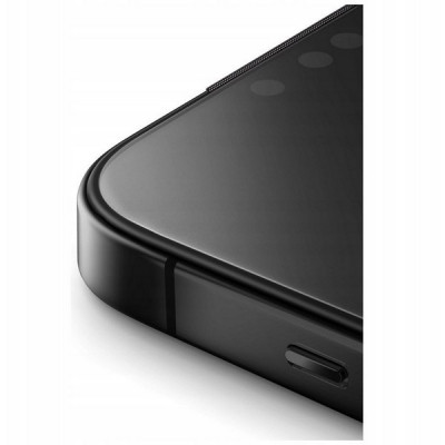 Защитное стекло Uniq Optix Exofit Privacy Anti-Dust Filter (+PRO applicator) для iPhone 17 Pro Max Black (IP6.9P(2025)-EXOFITPRI)