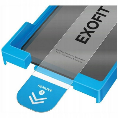 Защитное стекло Uniq Optix Exofit Privacy Anti-Dust Filter (+PRO applicator) для iPhone 17 Pro Max Black (IP6.9P(2025)-EXOFITPRI)
