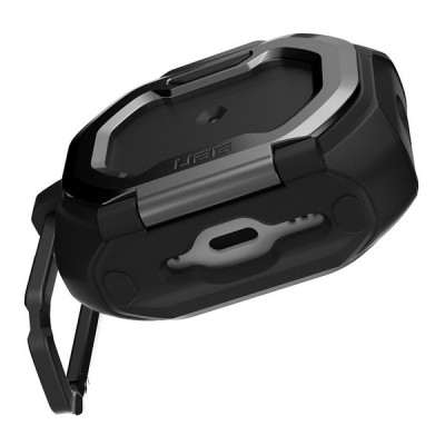 Чехол UAG Monarch Case with Built-in Phone Stand для AirPods Pro 3 (104131114034) Black/Silver