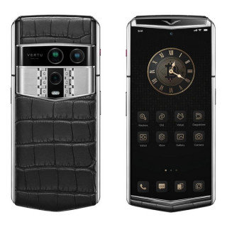 Vertu Agent Q Alligator Skin Iron Black