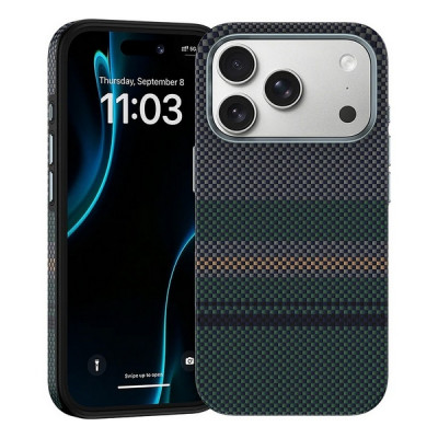 Усиленный чехол Benks Armor Pro Kevlar Case для iPhone 18 Pro/17 Pro 6.3" (C.K.FL.AP.SR.A072) Aurora