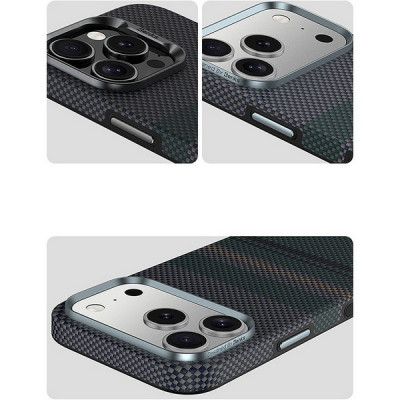 Усиленный чехол Benks Armor Pro Kevlar Case для iPhone 18 Pro/17 Pro 6.3" (C.K.FL.AP.SR.A072) Aurora