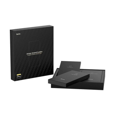 Чехол + стекло Benks ArmorGrid Air Grand Combo Case Kevlar для Samsung Galaxy Z Fold 8 (Obsidian Black)