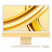 Apple iMac 24" Retina 4,5K, M3 (8C CPU, 10C GPU), 8 ГБ, 256 ГБ SSD, желтый