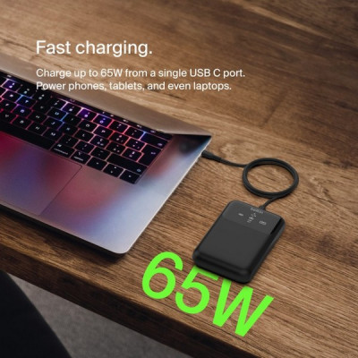Внешний аккумулятор Belkin BoostCharge Pro Laptop Power Bank 20000mAh (BPB020btBK) Black