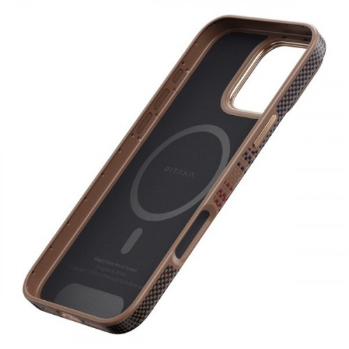 Противоударный чехол Pitaka Military-Grade Protective Case для iPhone 16 Pro Sunset (KI1601CPSU)