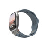Ремешок каучуковый UAG Monarch для Apple Watch 49/46/45/44 мм голубой/титановый (Cloud Blue/Titanium) (194158114136)