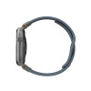 Ремешок каучуковый UAG Monarch для Apple Watch 49/46/45/44 мм голубой/титановый (Cloud Blue/Titanium) (194158114136)