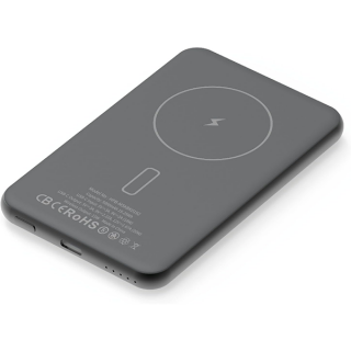 Внешний аккумулятор Hyphen Mowa S5 Super Slim Powerbank 5000 мАч Gray