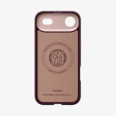 Чехол Spigen Nano Pop (MagFit) для iPhone Air Burgundy Bean  (ACS09932)