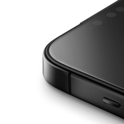 Защитное стекло Uniq Optix Exofit Privacy Anti-Dust Filter (+PRO applicator) для iPhone 17 Pro Black (IP6.3P(2025)-EXOFITPRI)