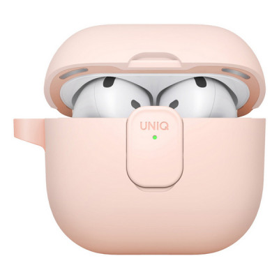 Чехол из полиуретана Uniq CLYDE для AirPods 4 Light Pink/Crepe Pink (AIRPODS(2024)-CLYLPKCPK)