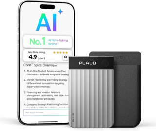 Диктофон Plaud Note Pro AI Voice Recorder, 64 ГБ (Silver/Cеребристый)