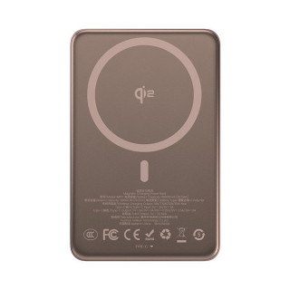 Внешний аккумулятор Benks ArmorGo Qi2 Power Bank 10000mAh (C.D.PW.AP.GD.0019) Dawn Gold