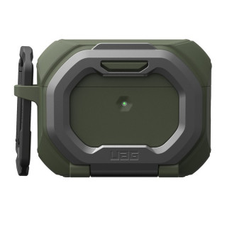 Чехол UAG Monarch Case with Built-in Phone Stand для AirPods Pro 3 (104131117233) Olive Drab/Silver