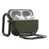 Чехол UAG Monarch Case with Built-in Phone Stand для AirPods Pro 3 (104131117233) Olive Drab/Silver