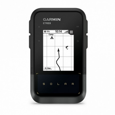 Навигатор туристический Garmin eTrex Solar (010-02782-00) черный