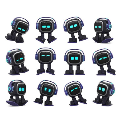 Умный робот EMO Robot AI с искусственным интеллектом (Black)