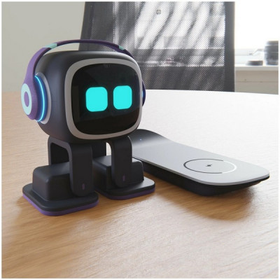 Умный робот EMO Robot AI с искусственным интеллектом (Black)