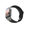 Ремешок каучуковый UAG Monarch для Apple Watch 49/46/45/44 мм черный/титановый (Black/Titanium) (194158114036)