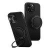 Чехол Uniq Keva Air Kevlar + GripFit Premium Mount MagSafe для iPhone 16 Pro Black (IP6.3P(2024)-KAGPBCB)