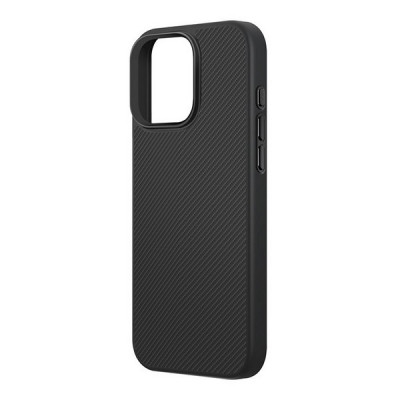 Чехол Uniq Keva Air Kevlar + GripFit Premium Mount MagSafe для iPhone 16 Pro Black (IP6.3P(2024)-KAGPBCB)
