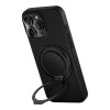 Чехол Uniq Keva Air Kevlar + GripFit Premium Mount MagSafe для iPhone 16 Pro Black (IP6.3P(2024)-KAGPBCB)