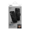 Чехол Uniq Keva Air Kevlar + GripFit Premium Mount MagSafe для iPhone 16 Pro Black (IP6.3P(2024)-KAGPBCB)