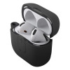 Чехол из полиуретана Uniq CLYDE для AirPods 4 Charcoal/Dark Grey (AIRPODS(2024)-CLYCHRDGRY)