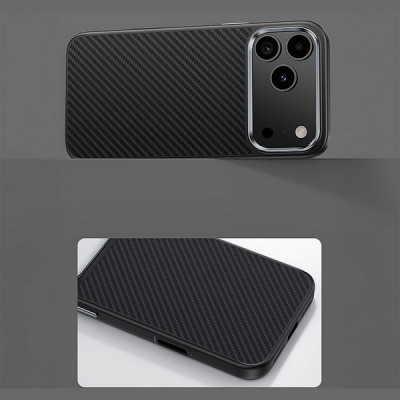 Усиленный чехол Benks Pro 600D Kevlar Case для iPhone 18 Pro/17 Pro 6.3" (C.K.FL.AP.BK.BA72) Black