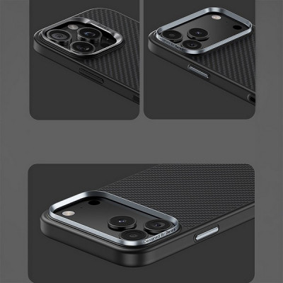 Усиленный чехол Benks Pro 600D Kevlar Case для iPhone 18 Pro/17 Pro 6.3" (C.K.FL.AP.BK.BA72) Black