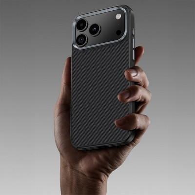 Усиленный чехол Benks Pro 600D Kevlar Case для iPhone 18 Pro/17 Pro 6.3" (C.K.FL.AP.BK.BA72) Black