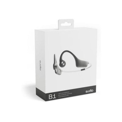 Водонепроницаемые наушники Sudio B1 Open-Ear Headphones с костной проводимостью (B1BLK)