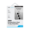 Защитное стекло Uniq OPTIX Camera Lens protector Aluminium для камеры Galaxy S24 белый (GS24-ALENSSWHT)