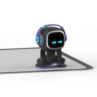 Умный робот EMO Go Home AI Desktop Pet Robot + беспроводная станция GO HOME (Black)