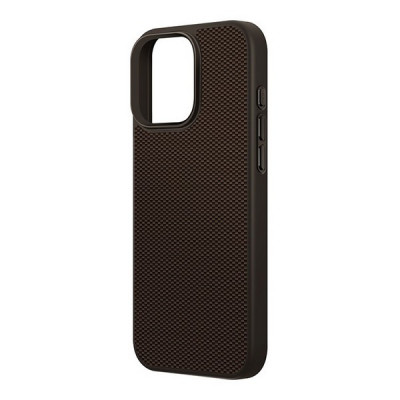 Чехол Uniq Keva Air Kevlar + GripFit Premium Mount MagSafe для iPhone 16 Pro Brown (IP6.3P(2024)-KAGPBBWN)