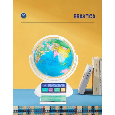 Интерактивный глобус Praktica Stellaris с умной ручкой и звездным небом (STG3689R)