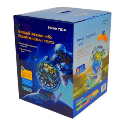 Интерактивный глобус Praktica Stellaris с умной ручкой и звездным небом (STG3689R)