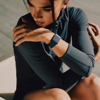 Плетеный ремешок для Whoop MG SuperKnit Band​ (Midnight / "Темная ночь")