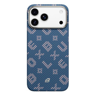 Чехол BlueO Gilded Tactile Woven Aramid Fiber Magnetic Case для iPhone 17 Pro Max Blue (BL061-17promax-Blue)